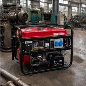 1 10KW Portable Diesel Generator Double Cylinder Silent Low Fuel Consumption Generator for Small Factory