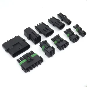 1 2 3 4 5 6 Pin Electrical Waterproof Amp Connector 2.5 Series Auto Car Sealed Automotive Wire Connector