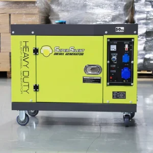 1 3 Phase 10kw 12 Kva 15kva Silent Diesel Generator for Home Use Standby EU with 380v 230v 110v 240v Rated Voltage 1500rpm Speed