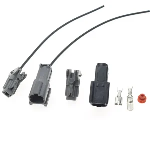 1 Pin Male Female Headlight Auto Connector Plug for Mitsubishi Canter Light Truck 7222-6214-40 7123-6214-40
