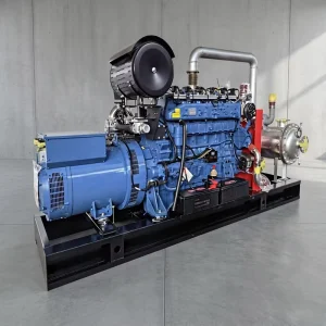 1.2MW 1250kVA Natural Gas Generator with Weichai Yuchai Deepsea Controller 3Ph4W 400V 480V ISO CE Certified