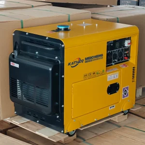 10 15 Kva Portable Diesel Generator Set 5kw 10kw 15kw 20kw Diesel Super Silent Generators High Efficiency Genset for Industrial