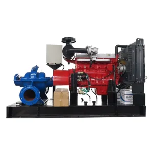 10 Inch Diesel Engine Split Case Water Pump Double Suction Centrifugal Pump