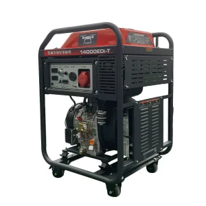 10 kW Diesel Inverter Generator Electric Start Single/Three-Phase Equal Power Outdoor Construction Emergency 50Hz 230V/400V Air
