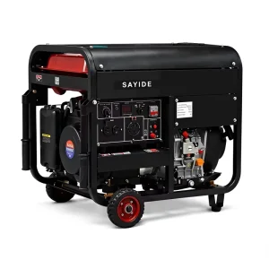 10.5kW Open Frame Diesel Generator 10500W Portable 220V380V Electric Start Air Cooled Diesel Power Generator for Backup Site Use