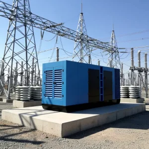 100-500KW 100-500KVA 3 Phase Super Silent Open Frame Diesel Generator Set with ATS for Engine