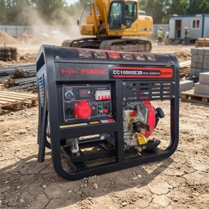 100% Copper 7.5kw 8kw Portable Genset Silent Diesel Generator Set for Home with CE ISO Certificate