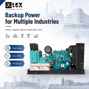 100 kW Heavy Duty Weichai Diesel Generator Set with Overload Protection Safe Operation for Steel Mill Manufacturing Plant