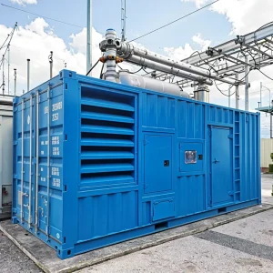1000 1300 1500 kW Container Super Silent Diesel Generator 3 Phase ATS Cummins CE 50 60Hz