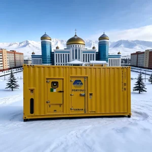 1000KVA 1250Kva Containerized Diesel Generator Ultra Low Temperature Adapt Sound Insulation for Urban Residential Power Backup