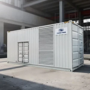 1000KVA 1500KW Silent Soundproof Container Type Diesel Generator Genset