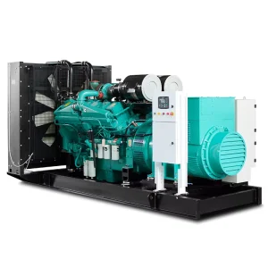 1000KVA 1600KVA Mobile Diesel Generator Set Silent Type Open Frame Three Phase Alternator ATS