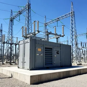 1000Kva 2000Kva Diesel Generator Set Super Silent Type Genset 24V DC Electric Start Water Cooling 400V/440V Output ATS 3 Phase