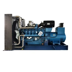 1000kVA/800kW Engine Water-Cooled Silent Open Frame Diesel Generator Auto Start DC 380V 50-60Hz 1800 RPM Remote Control