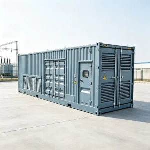 1000kW 1250kVA 1100kW 1250kVA Heavy Duty Diesel Generator Multi Units Parallel Power Station
