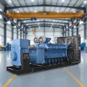 1000kW 1250kVA 60Hz Silent Diesel Generator Three Phase Emergency Power Station for Data Center