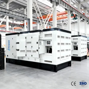 1000kva 3 Silent Type Diesel Generator Auto Start Remote Start ATS 220V 50 60Hz CE ISO Construction Site Power Supply