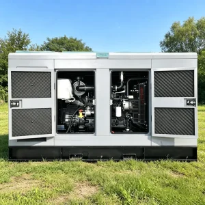 100KVA 75kW Soundproof Diesel Generator Set ATS Auto Start Remote Monitoring IP23 for House Villa Commercial