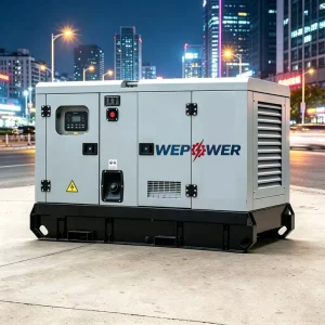 100KVA 80KW Low Noise Fuel Consumption Silent Diesel Generator Set with ATS and 50Hz for Industrial Use