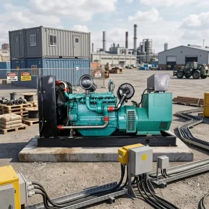 100KW 125KVA Single Phase 50HZ Diesel Generator Set Euro 3 Certified High Temperature Resistant