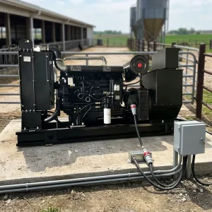100KW 125KVA Single Phase 60hz 50hz Open Frame Diesel Generator Set Steady Power for Aquaculture Base Equipment