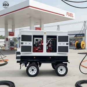 100KW 80KW LPG Generators Backup Standby Generators Gas Generator Trailer Type Portable 50Hz 60Hz Auto Start Quiet Power Supply