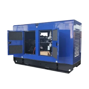 100KW Diesel Silent Generator Set Stamford Alternator 3 Phase 380V 50/60Hz Auto Start DC Mobile Trailer