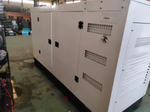 100KW Low Noise Silent Diesel Generator with Soundproof Box ATS 100% Efficiency for Construction & Industry