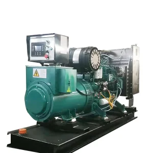 100KW Open Frame Industrial Low Noise 50Hz Water Cooled Diesel Generator for Emergency Use