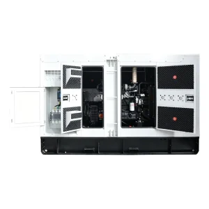 100KW Ultra Quiet Diesel Generator Set 125KVA Three phase Water cooled Soundproof Backup Power Generator Set
