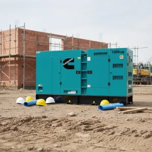 100kVA 150kVA 200kVA Diesel Electric Generator Set Open Frame ATS Super Silent 3 Phase 4 Wires 24V DC Electric Start