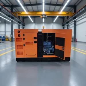 100kVA 80kW 60Hz Silent Soundproof Canopy Diesel Generator with 24V DC Electric Start for Field Command Centers