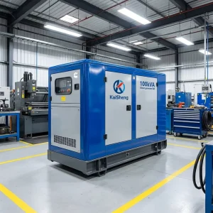 100kVA 80kW Three Phase Water Cooled Diesel Generator Auto Start Industrial Commercial Standby Power