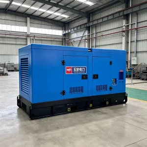 100kW 125kVA Yuchai Silent Diesel Generator YC6B180L D20 285L Tank for Continuous Duty Factory Workshop Power Plant