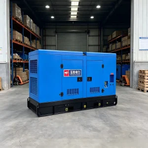 100kW 125kVA Yuchai Silent Diesel Generator YC6B180L D20 285L Tank for Workshop Warehouse Manufacturing Power Supply