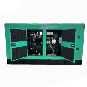 100kW Silent Type Diesel Generator Auto Start Open Frame 1800 RPM Low Noise Clean Power for Urban Commercial Use
