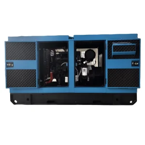 100kva 80KW 50 60HZ 4 Cylinder Silent Soundproof Noise Reduction Cabinet Diesel Generator Set Auto Start ATS for Industrial Use