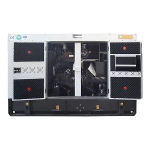 100kva Diesel Generator 80kw 50 60Hz 1500 1800RPM Silent Type Auto Start with Rain Cover and Fuel Tank
