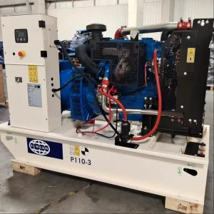 100kva Silent Type Open Frame Diesel Generator Set Single Phase Electric Plant with 380V/230V Rated Voltage