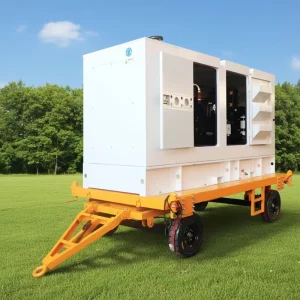 100kw 120kw 150kva 250kva Trailer Mounted Silent Electric Diesel Generator Genset