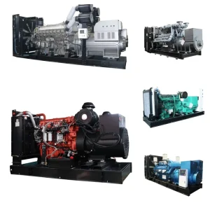 100kw 200kw 300kw 400kW 500kVA Open Type Backup Generator Diesel Genset