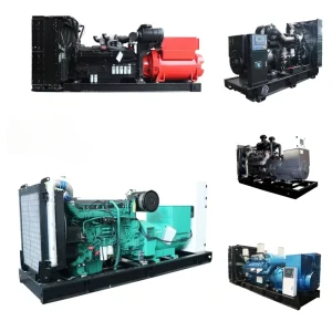 100kw 200kw 300kw 400kw 500kVA Open Type Diesel Generator Industrial Backup Power Genset