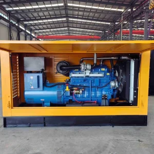 100kw KVA Silent Type Rainproof Diesel Generator Set Low Noise 3 Phase Open Type For Trailers Rated 50kw 75kw 100kw 120kw 150kw