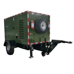 100kw Mobile Trailer Type Silent Diesel Generator 50hz 60hz Diesel Generator Sets