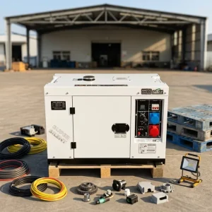 10KVA 15kw 18kw 20kw Single Phase with ATS 20Kva Silent Diesel Generator for Outdoor