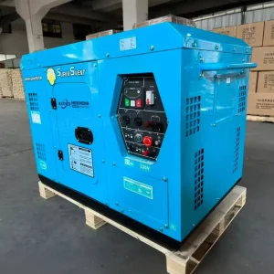 10KVA Silent Diesel Generators Set 5KW 7KW 9KW Electric Auto Start Dynamo Home Emergency Backup Power Generador Diesel