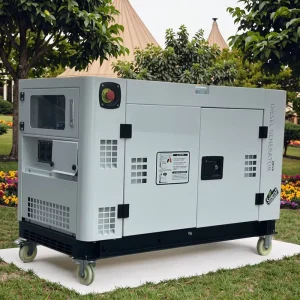 10KVA Single Phase Silent Diesel Generator with Automatic Transfer Switch ATS 5 10KW Output 220V 110V 380V 50 60Hz