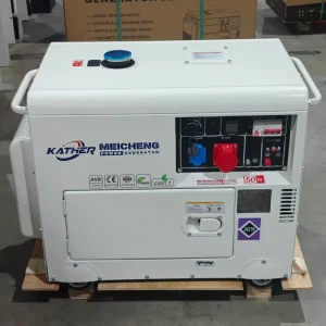10KW 10KVA 8KVA 5KVA Silent Power Generator Diesel 50/60Hz 5KW Electric Start Portable Welding Generator for Home Backup