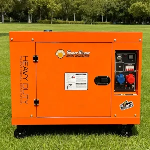 10KW 12KW 15KW 10KVA 12KVA 15KVA Silent Diesel Generator Set 3-Phase 415V with ATS and 100% Copper Alternator