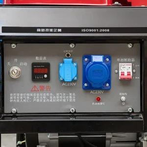 10KW 12kVA 9000 9500 10000W Single Three Phase 50 60Hz Portable Open Frame Diesel Generator Remote Control ATS 1 Year Warranty